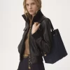 Chloé Spin denim tote çanta Chloé Spin denim tote çanta