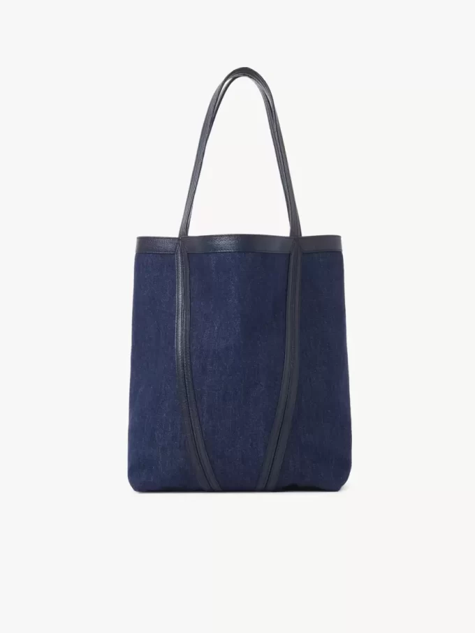 Chloé Spin denim tote çanta Chloé Spin denim tote çanta