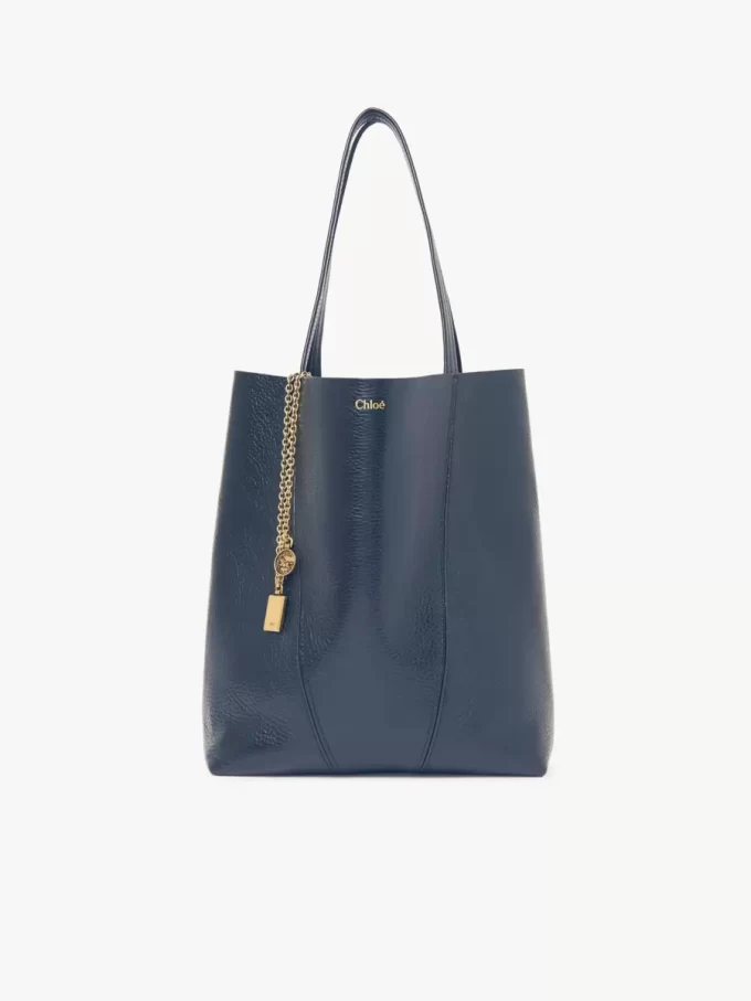 Chloé Spin deri tote çanta