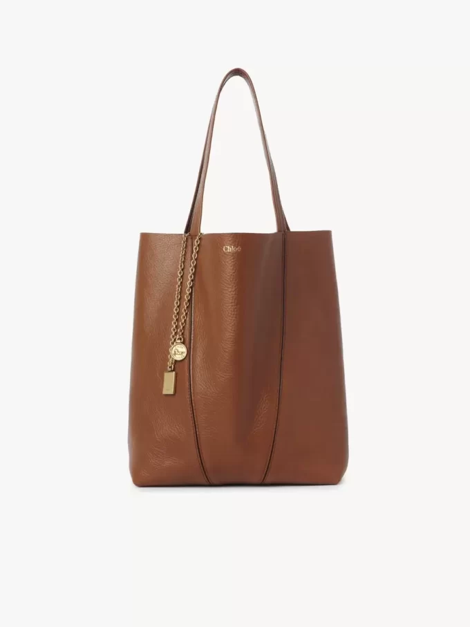 Chloé Spin deri tote çanta