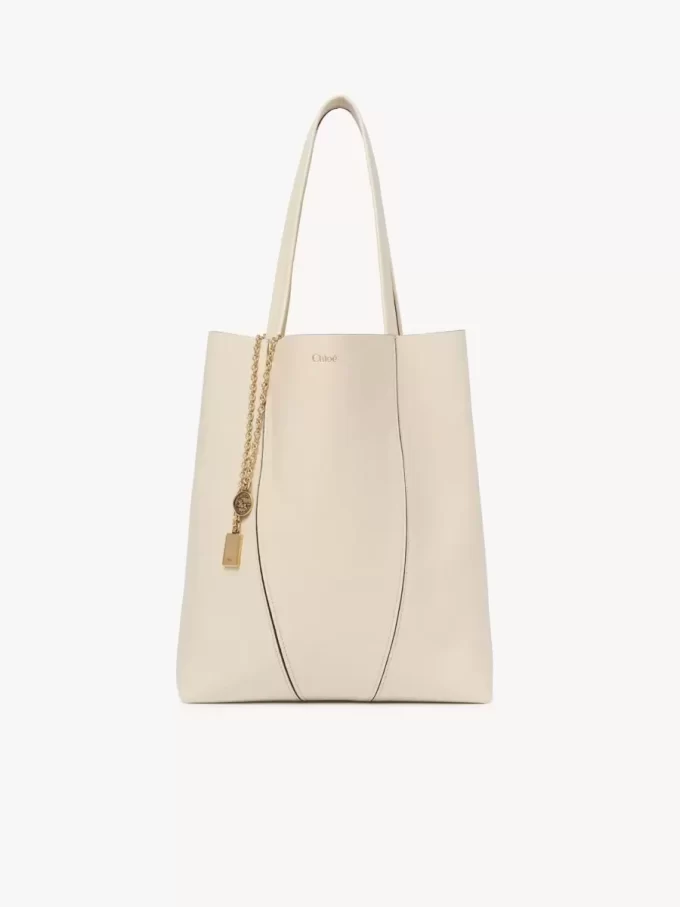 Chloé Spin deri tote çanta