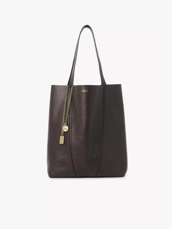 Chloé Spin deri tote çanta