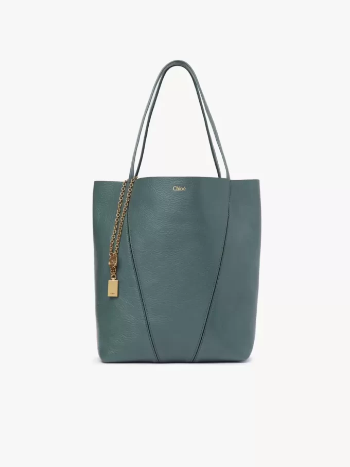 Chloé Spin deri tote çanta