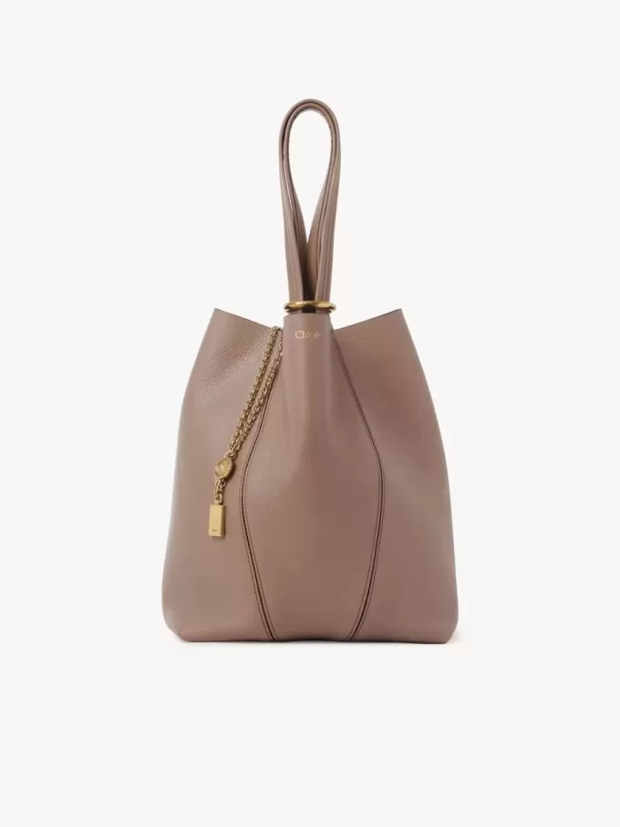 Chloé Spin deri tote çanta