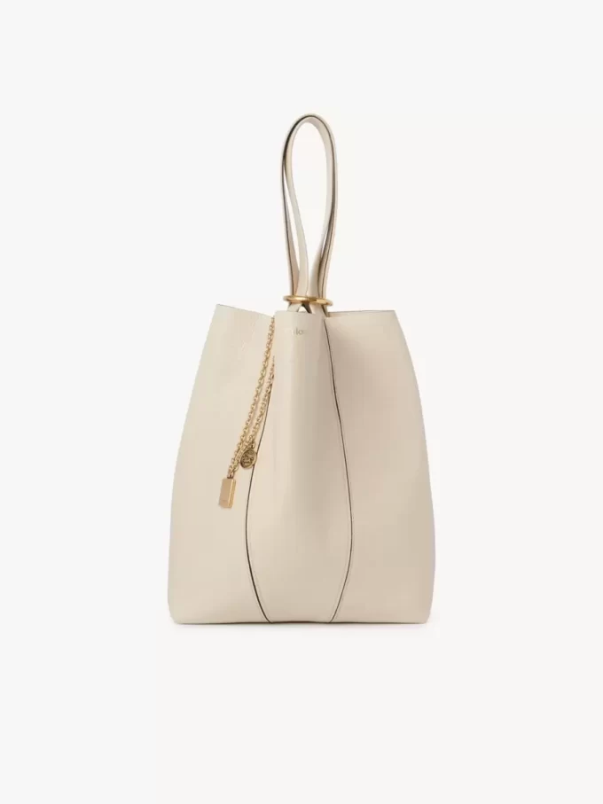 Chloé Spin deri tote çanta