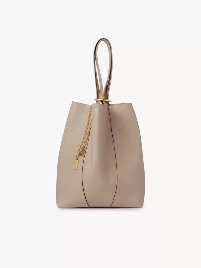 Chloé Spin deri tote çanta Chloé Spin deri tote çanta