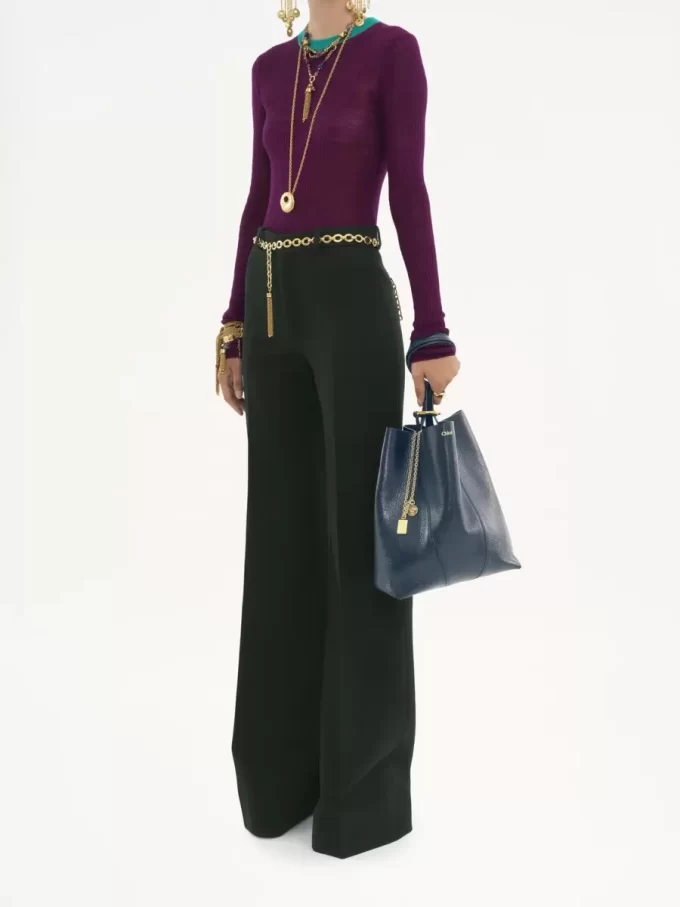 Chloé Spin deri tote çanta