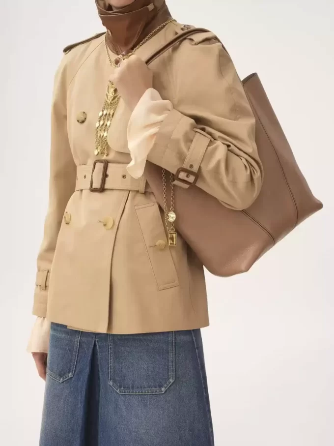 Chloé Spin deri tote çanta