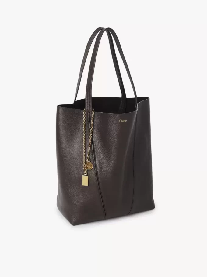 Chloé Spin deri tote çanta
