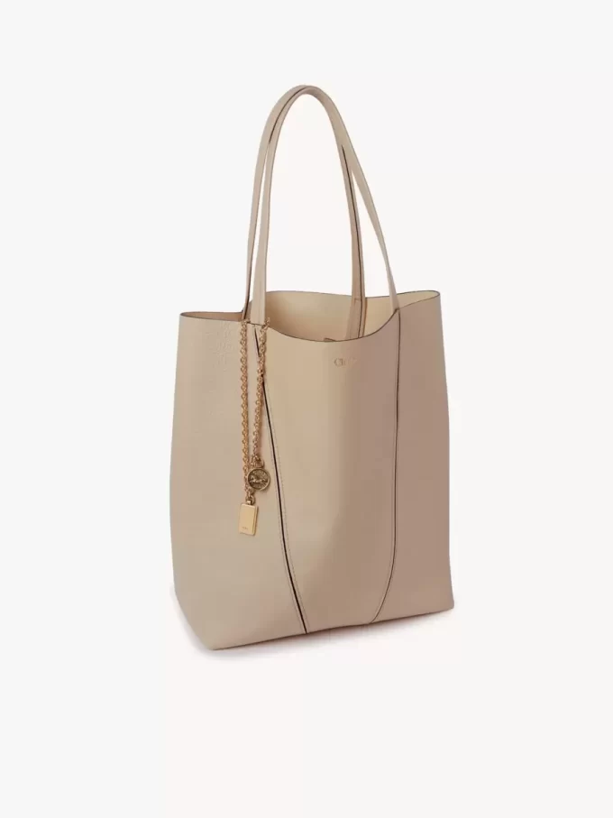 Chloé Spin deri tote çanta Chloé Spin deri tote çanta