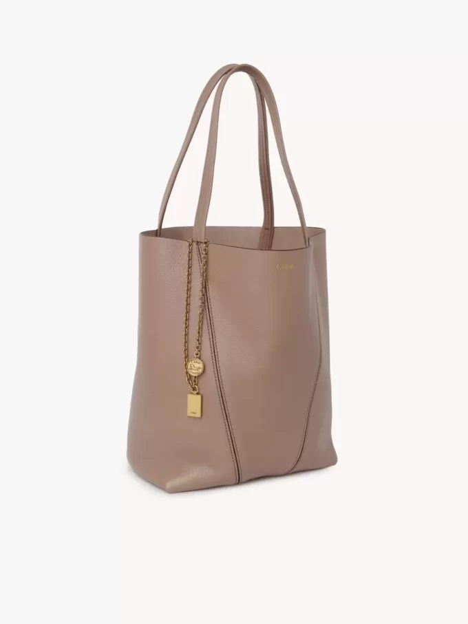 Chloé Spin deri tote çanta