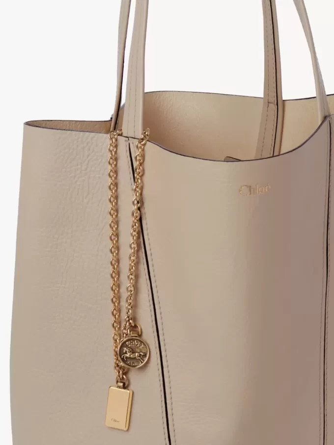 Chloé Spin deri tote çanta Chloé Spin deri tote çanta
