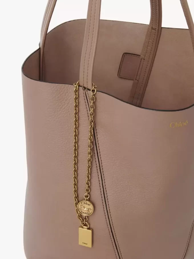 Chloé Spin deri tote çanta
