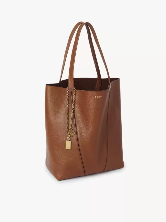 Chloé Spin deri tote çanta