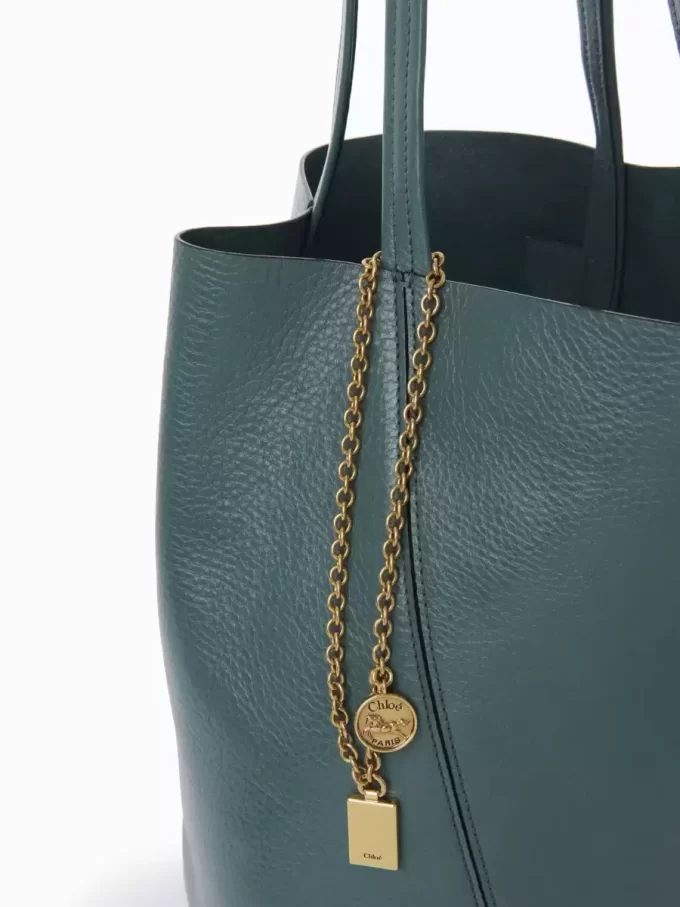 Chloé Spin deri tote çanta