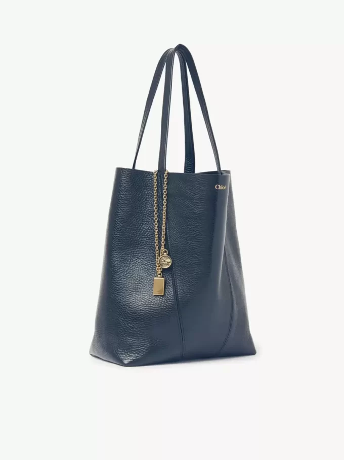 Chloé Spin deri tote çanta