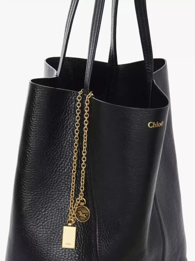 Chloé Spin deri tote çanta