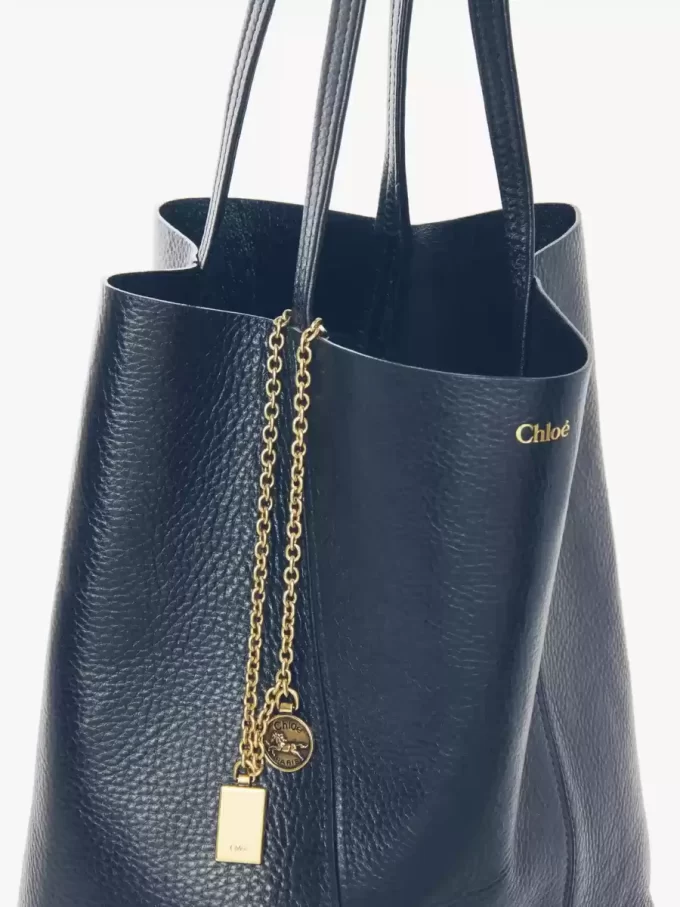Chloé Spin deri tote çanta