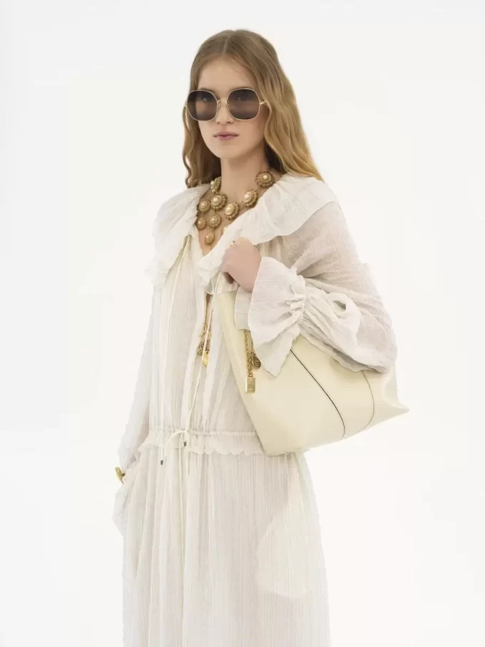 Chloé Spin deri tote çanta