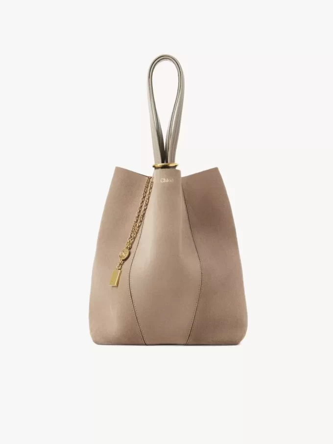 Chloé Spin süet deri tote çanta Chloé Spin süet deri tote çanta
