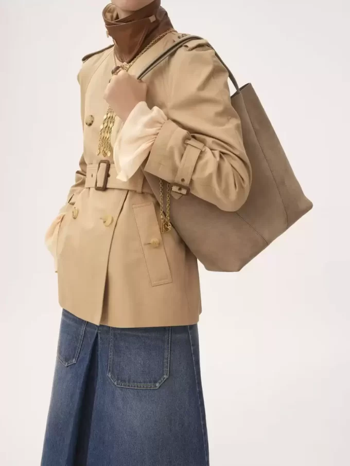 Chloé Spin süet deri tote çanta Chloé Spin süet deri tote çanta