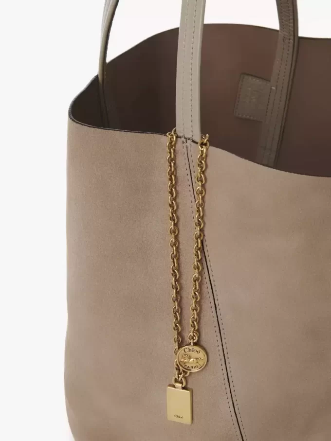 Chloé Spin süet deri tote çanta Chloé Spin süet deri tote çanta