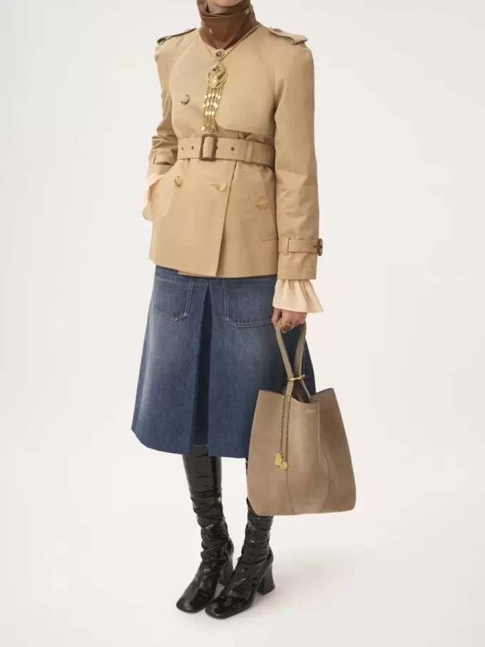 Chloé Spin süet deri tote çanta Chloé Spin süet deri tote çanta