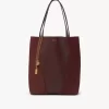 Chloé Spin tote çanta, taneli ve süet deriden Chloé Spin tote çanta, taneli ve süet deriden