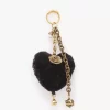 Chloé Symbols Kalp Koyun postu çanta süsü pirinçten Chloé Symbols Kalp Koyun postu çanta süsü pirinçten