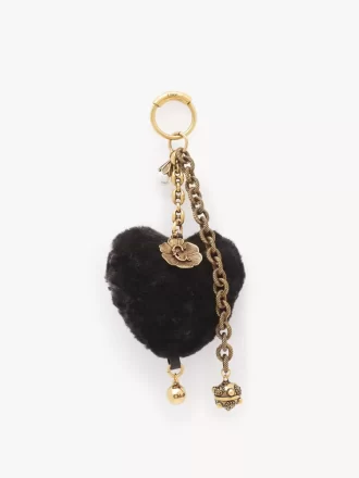 Chloé Symbols Kalp Koyun postu çanta süsü pirinçten Chloé Symbols Kalp Koyun postu çanta süsü pirinçten