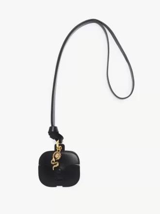 Chloé Symbols Yılan desenli deri kulaklık kılıfı Chloé Symbols Yılan desenli deri kulaklık kılıfı