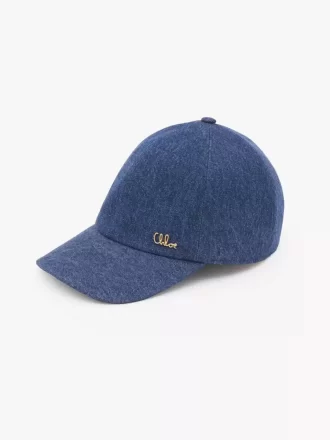 Denim Chloé Iconic şapka Denim Chloé Iconic şapka