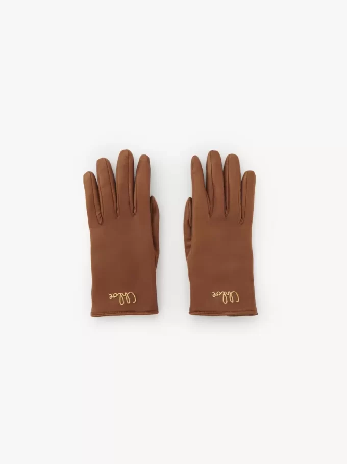 Deri Chloé Iconic eldivenler Deri Chloé Iconic eldivenler