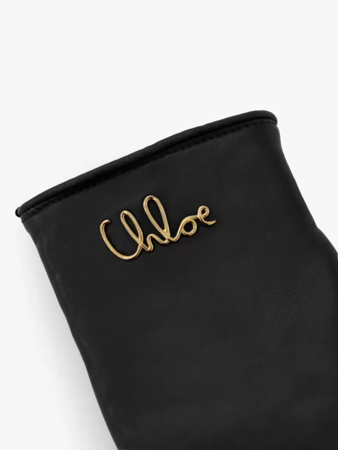 Deri Chloé Iconic eldivenler Deri Chloé Iconic eldivenler