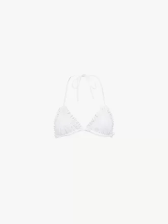 Fırfırlı bikini üstü Fırfırlı bikini üstü