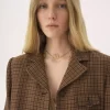 Houndstooth yününden yapılmış binicilik ceketi Houndstooth yününden yapılmış binicilik ceketi