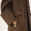 Houndstooth yününden yapılmış binicilik ceketi Houndstooth yününden yapılmış binicilik ceketi