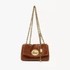 Kadifeden küçük Chloé Heritage omuz çantası Kadifeden küçük Chloé Heritage omuz çantası