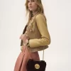 Kadifeden küçük Chloé Heritage omuz çantası Kadifeden küçük Chloé Heritage omuz çantası