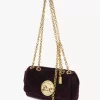 Kadifeden küçük Chloé Heritage omuz çantası Kadifeden küçük Chloé Heritage omuz çantası