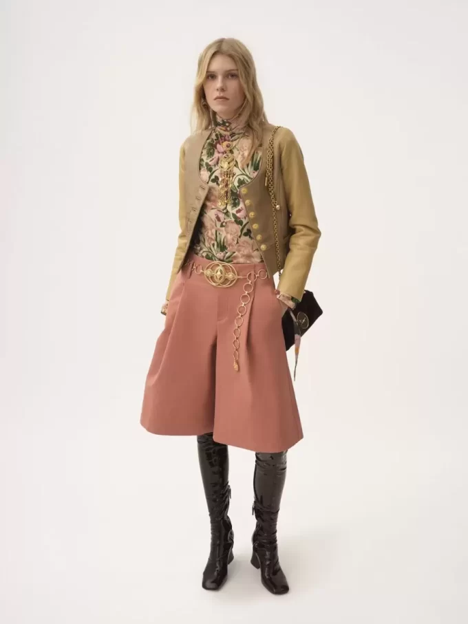 Kadifeden küçük Chloé Heritage omuz çantası Kadifeden küçük Chloé Heritage omuz çantası