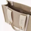 Keten Woody tote çanta Keten Woody tote çanta