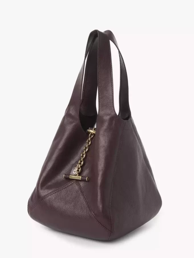 Küçük Chloé Balloon deri çanta