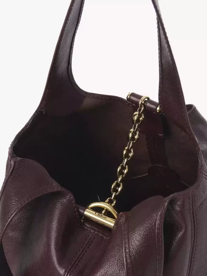 Küçük Chloé Balloon deri çanta