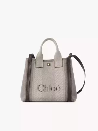 Küçük Chloé Carry kanvas tote çanta