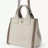 Küçük Chloé Carry kanvas tote çanta Küçük Chloé Carry kanvas tote çanta