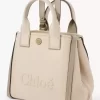 Küçük Chloé Carry kanvas tote çanta Küçük Chloé Carry kanvas tote çanta