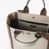 Küçük Chloé Carry kanvas tote çanta Küçük Chloé Carry kanvas tote çanta