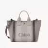 Küçük Chloé Carry kanvas tote çanta Küçük Chloé Carry kanvas tote çanta