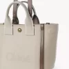 Küçük Chloé Carry kanvas tote çanta Küçük Chloé Carry kanvas tote çanta